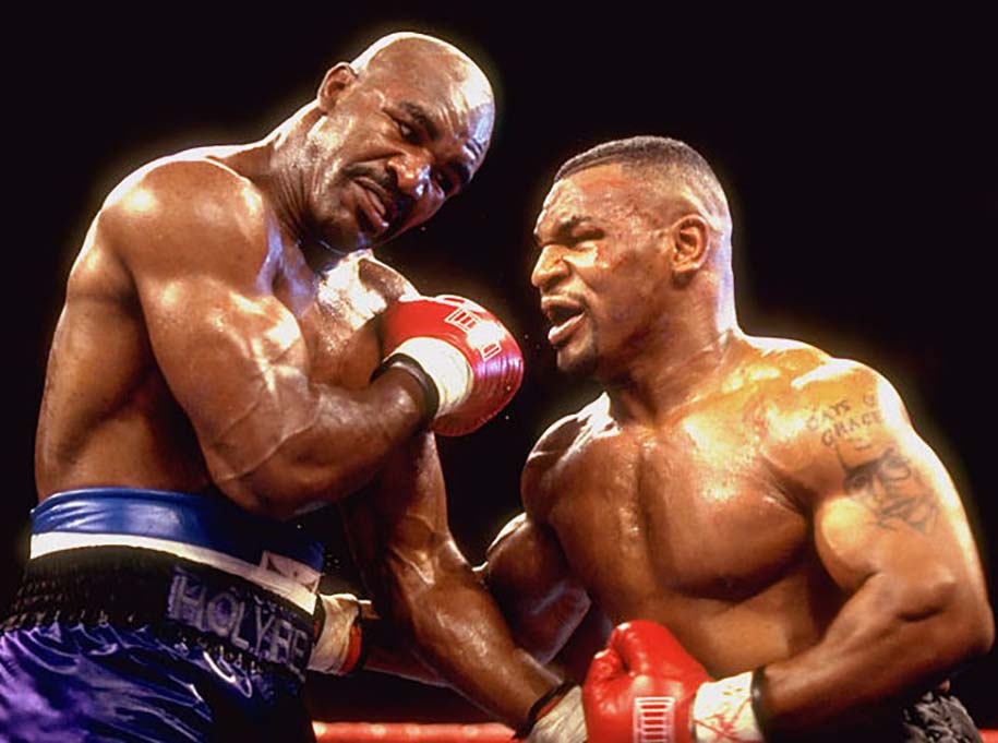 Mike Tyson và Holyfield tái đấu sau màn cắn tai 23 năm trước?
